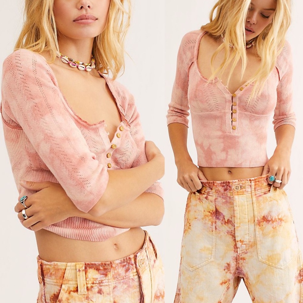 NEW! FREE PEOPLE Top - Picture 2 of 7
